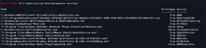 evilwinrm-services
